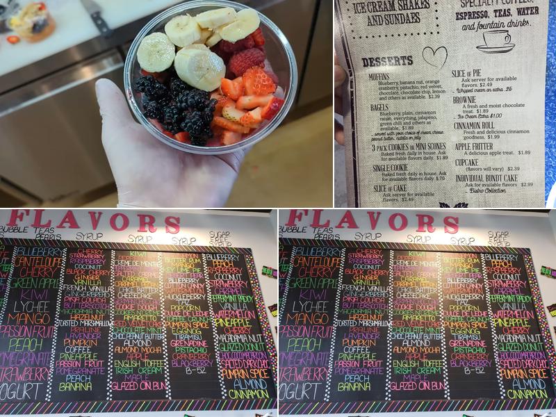 Hydration Station Menu