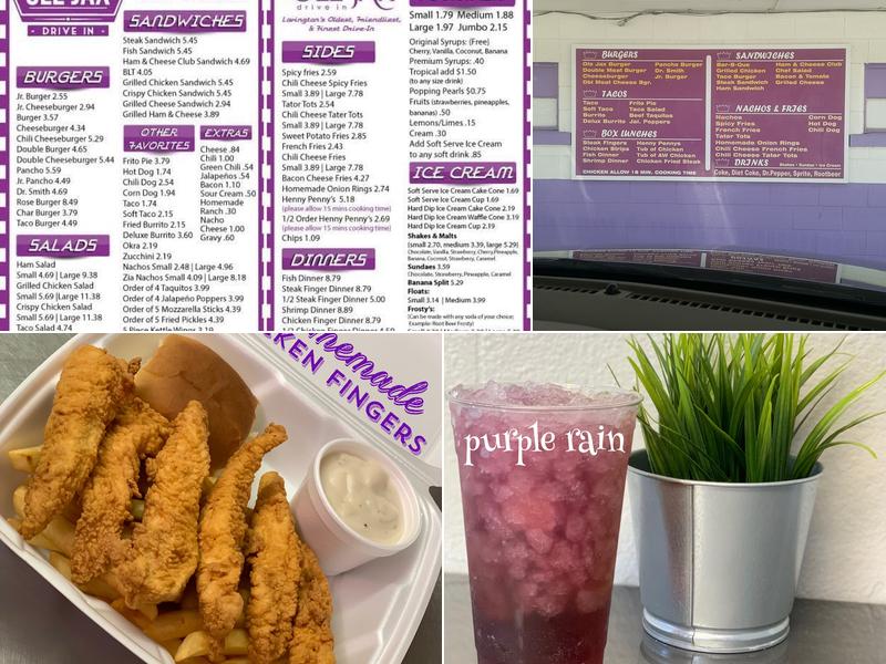 Ole Jax Menu