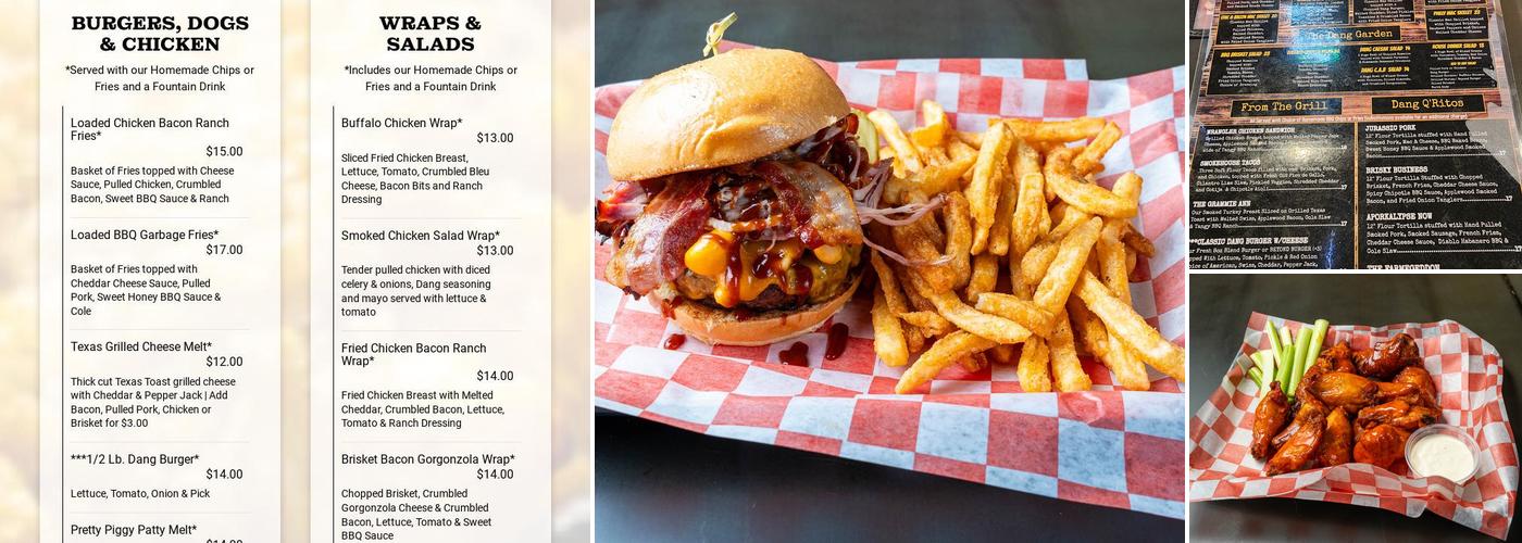 Dang BBQ Menu