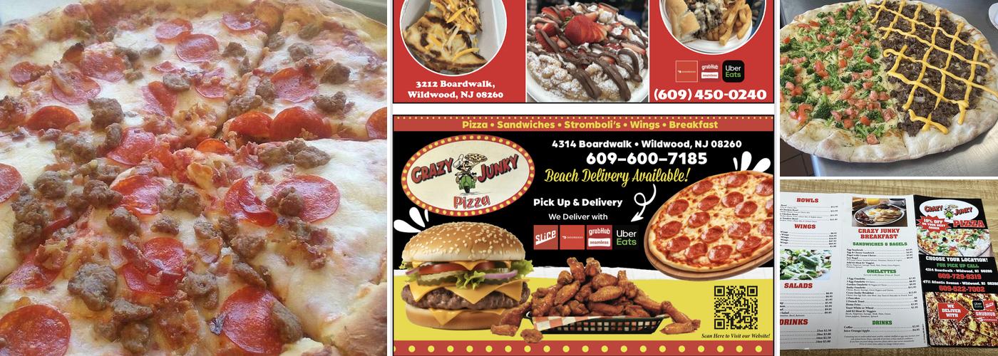 Crazy Junky Menu