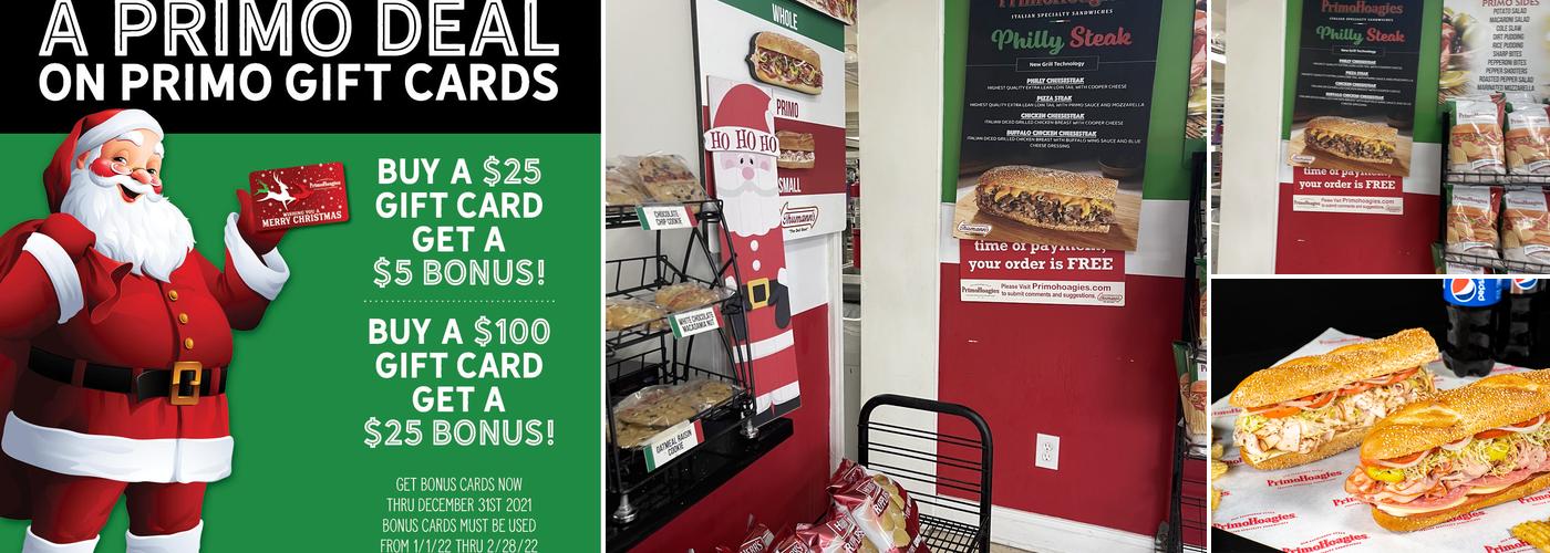 PrimoHoagies Menu