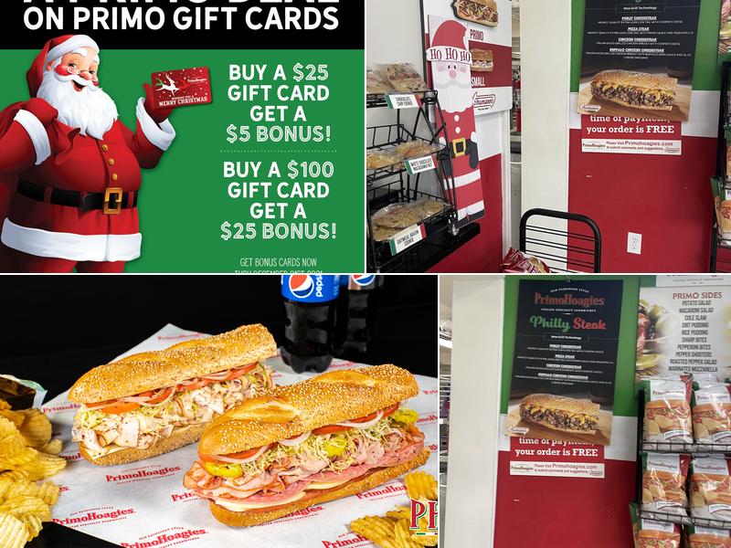 PrimoHoagies Menu