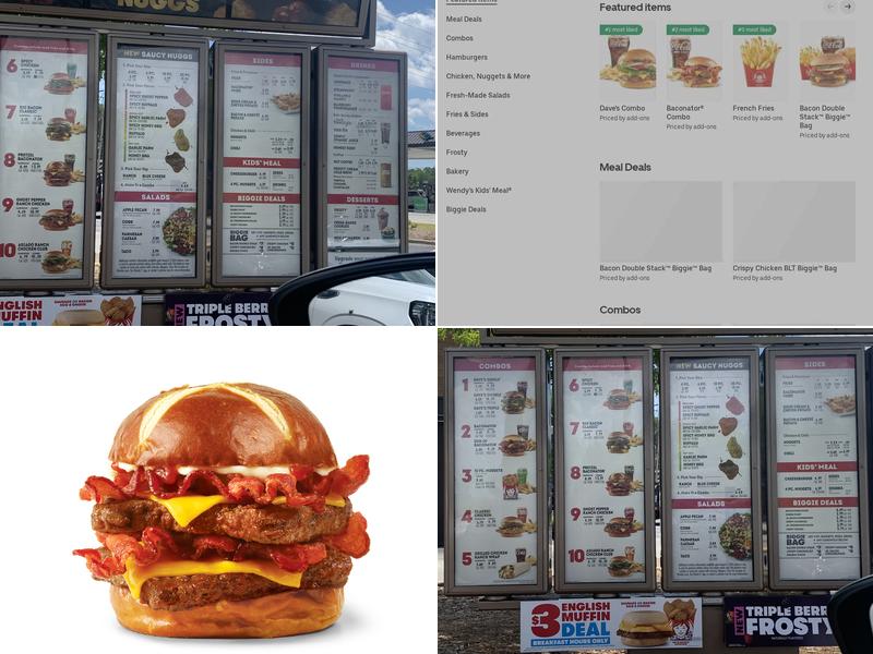 Wendy's Menu