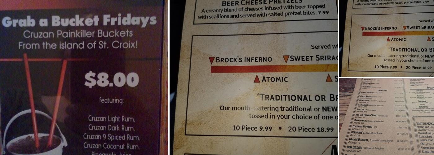 Ham's Restaurant Menu