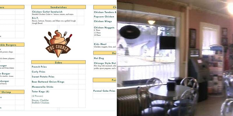The Corner Menu