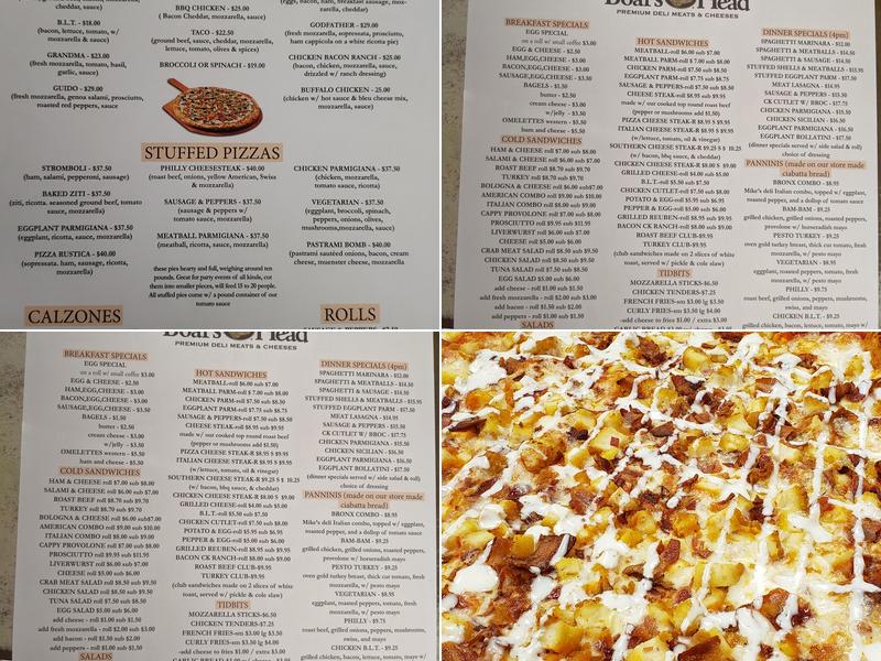 Mike's Deli & Pizza Menu