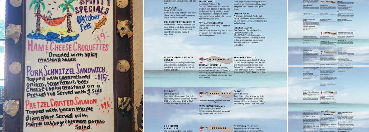 Smitty's Grille Menu