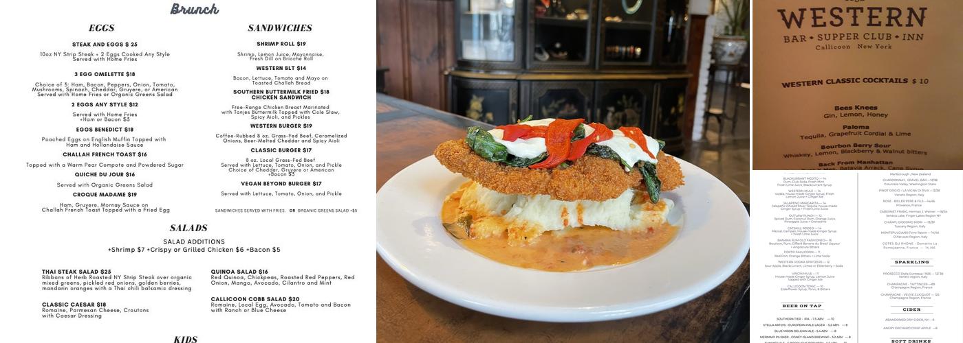 Western Inn Menu