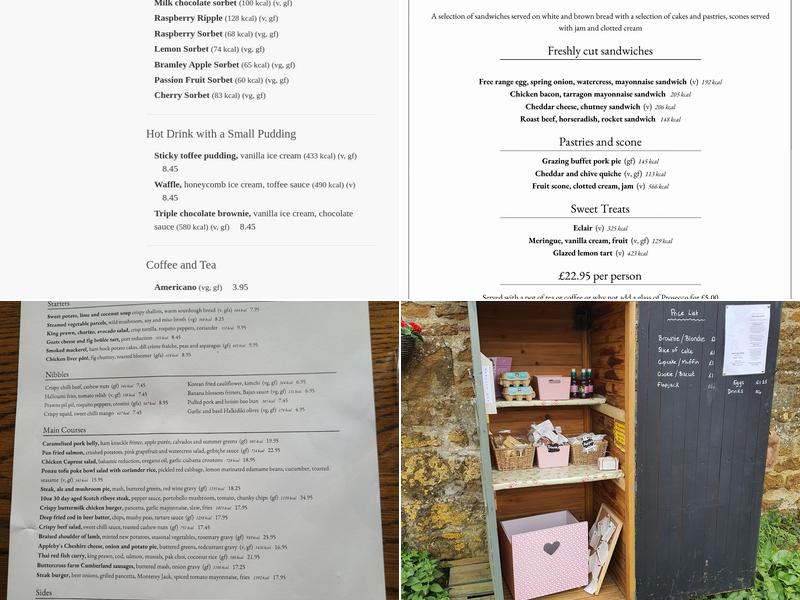 The Falcon at Warmington Menu