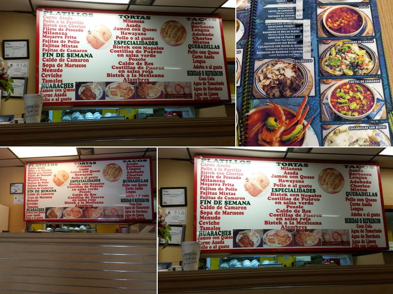 Taco Corner Menu