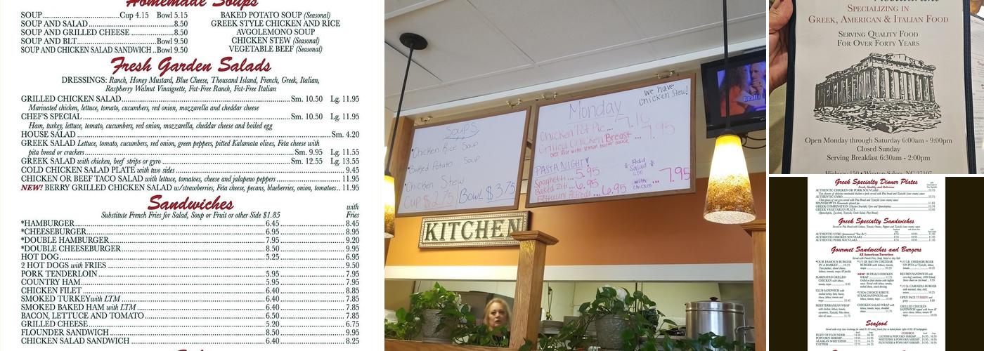 Steven's Restaurant Menu