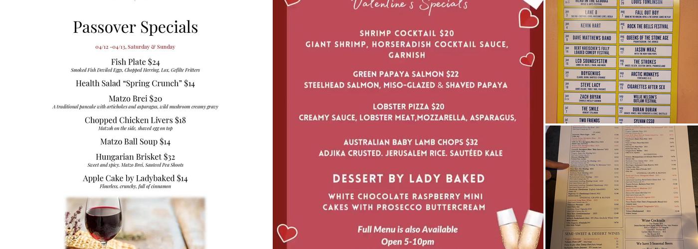 Keuka Wine Bar & Kitchen Menu