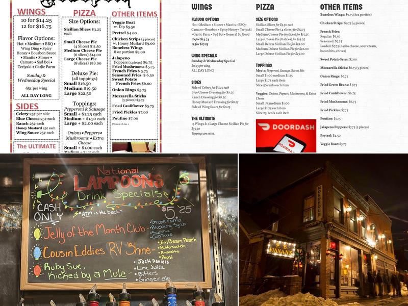 Monopole Menu