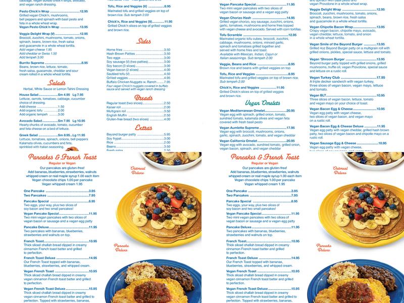 Smile of the Beyond Menu