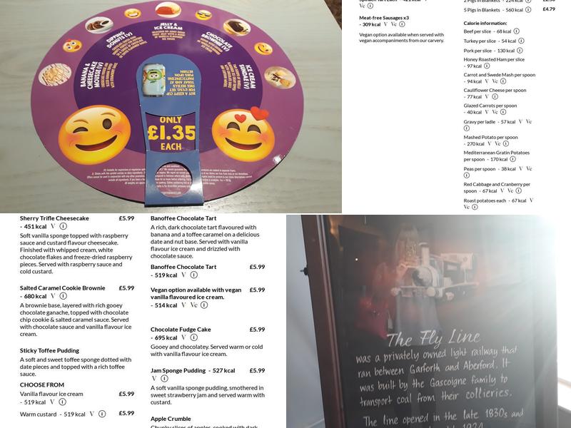 Fly Line Garforth Menu