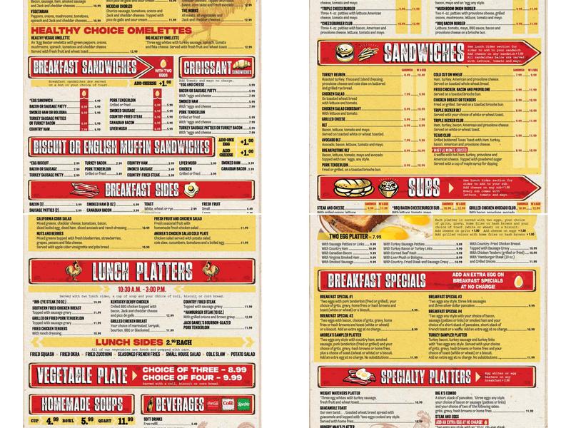 Breakfastime Menu