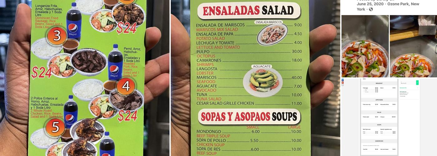 Libertad Restaurant Menu