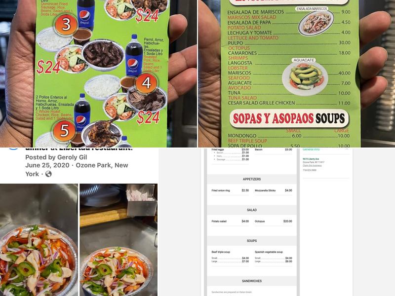 Libertad Restaurant Menu