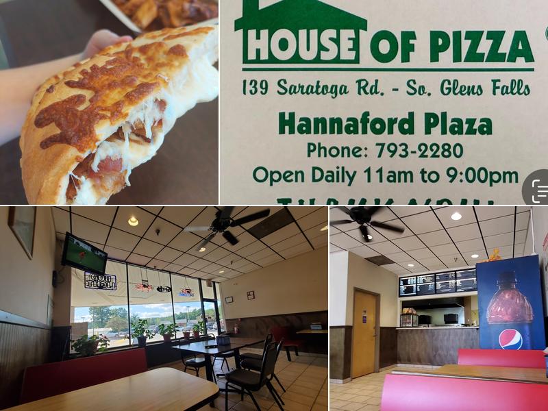 House of Pizza 139 Saratoga Ave #8, South Glens Falls