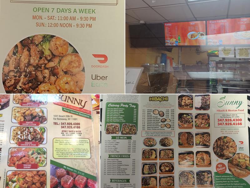 Sunny Menu