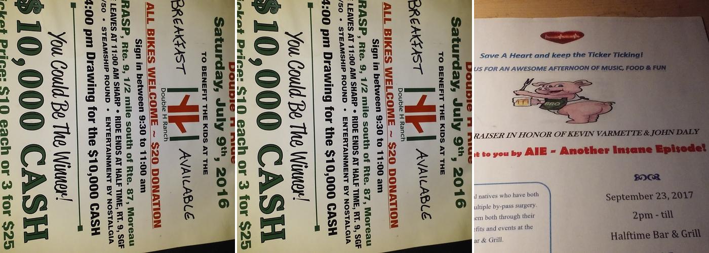 The Halftime Bar & Grill Menu