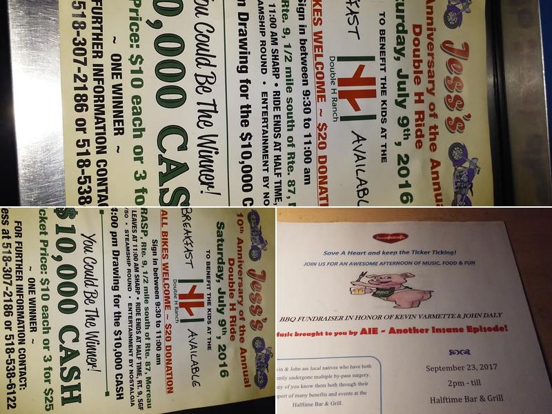 The Halftime Bar & Grill Menu