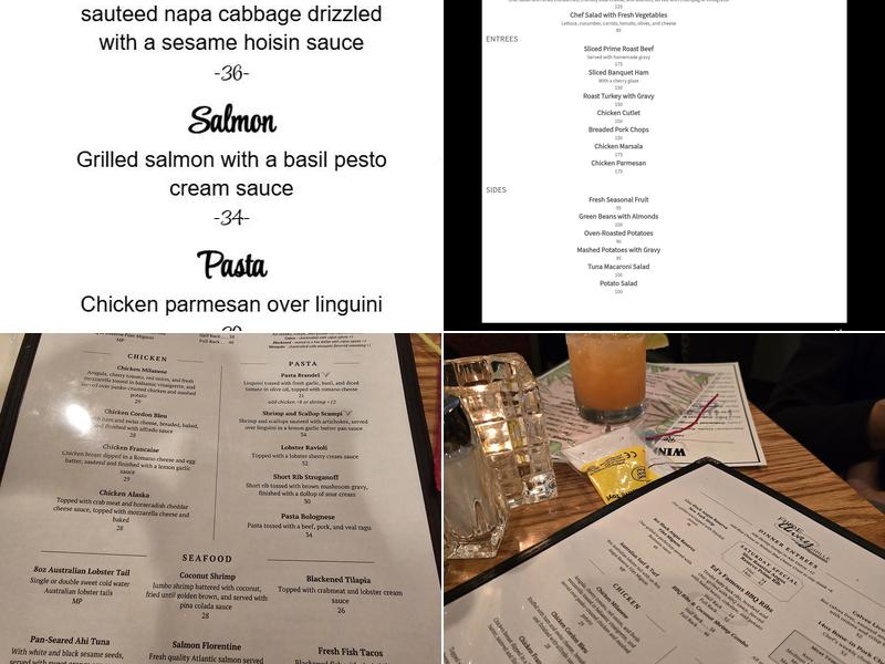 Hideaway Grille Menu