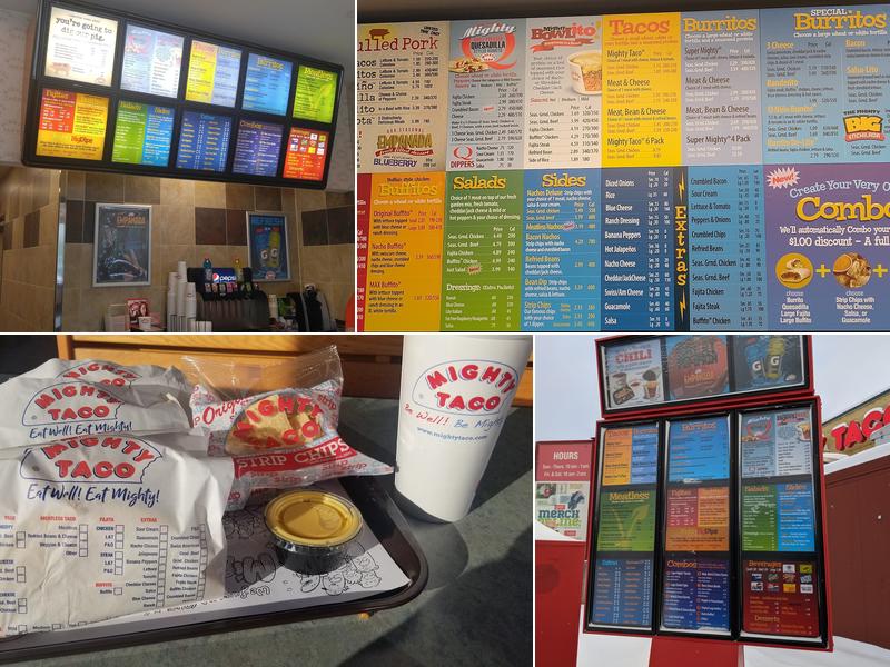 Mighty Taco Menu
