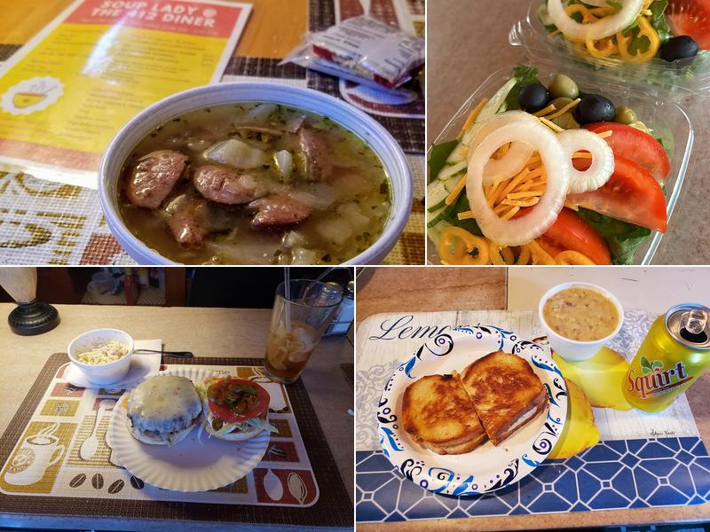 Soup Lady at the 412 Diner