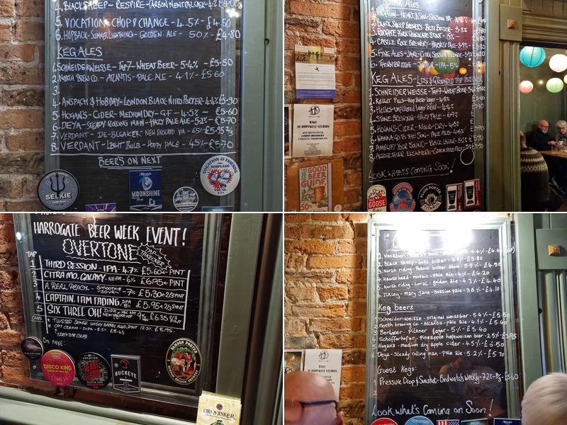 Blind Jack's Pub Menu