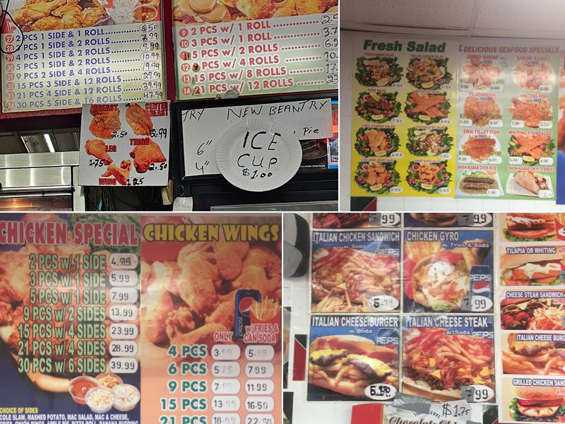 HALAL CROWN FRIED CHICKEN Menu