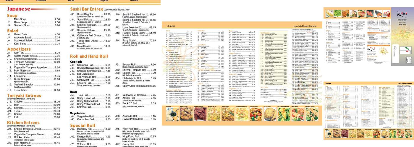 Kiki Menu