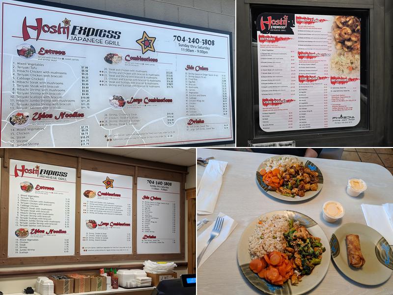 Hoshi Express Menu