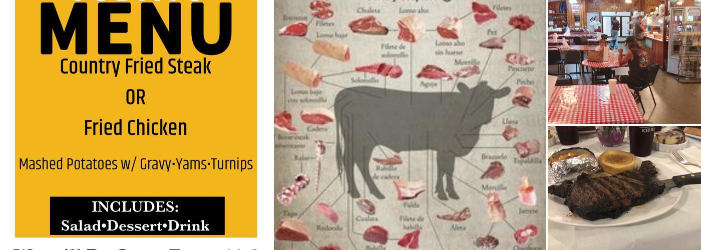T-Bones Menu