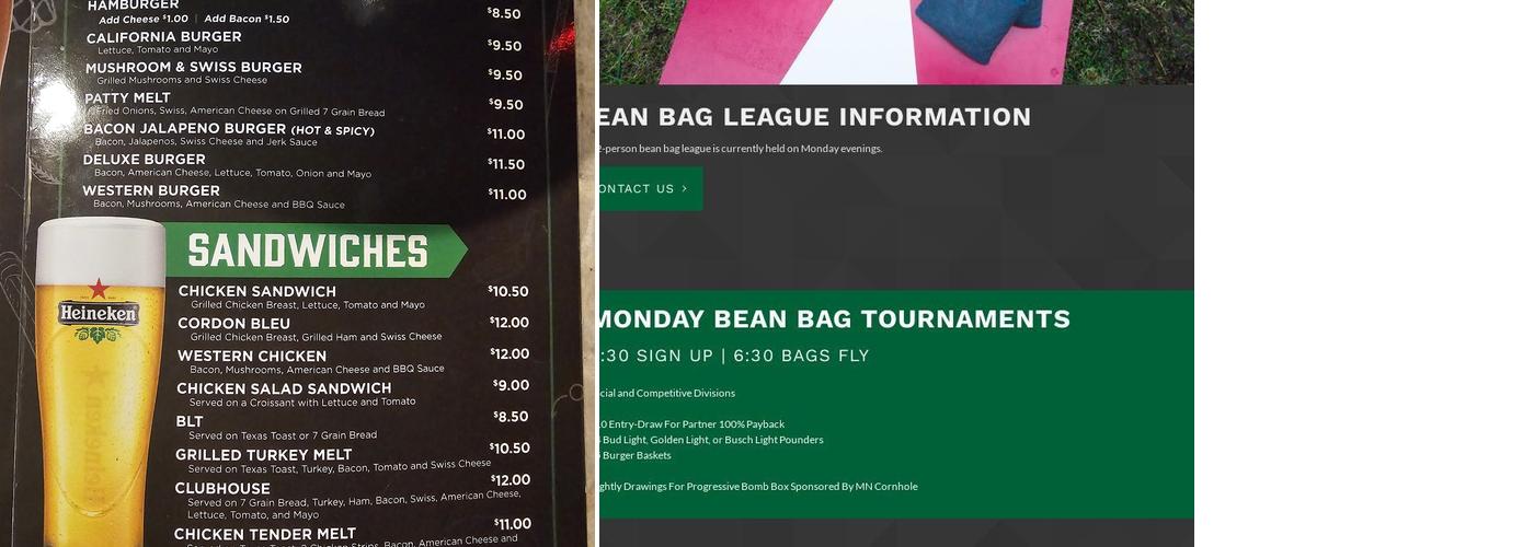 Duck's Sports Bar & Grill Menu