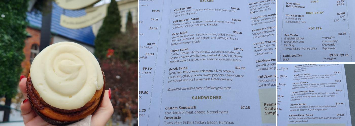 Bread Basket Bakery Menu