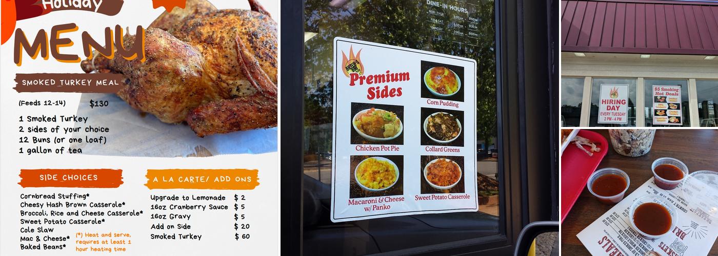 Butch's Barbeque & Breakfast Menu