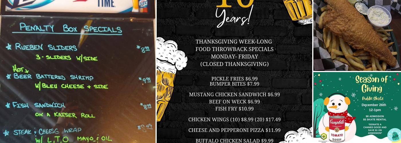 The Penalty Box Menu