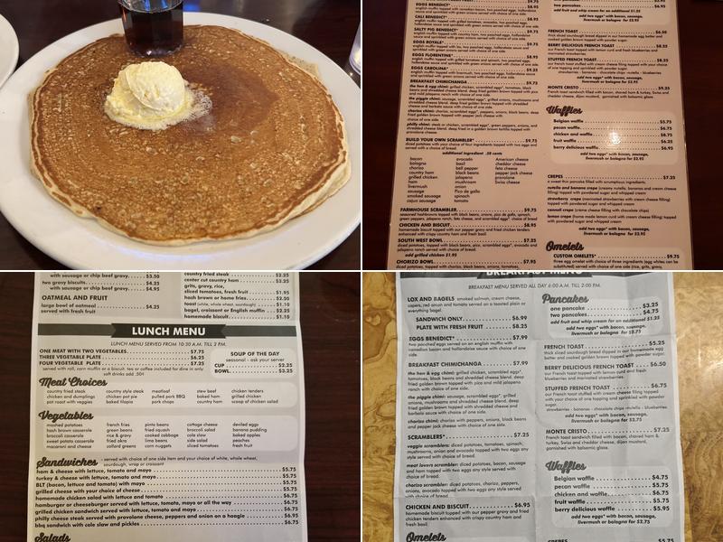 The Hen & Egg Menu