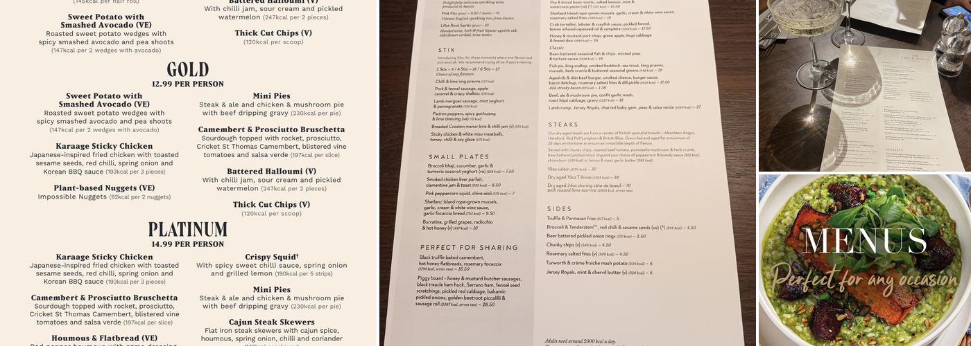 Cart & Horses - Closed Menu