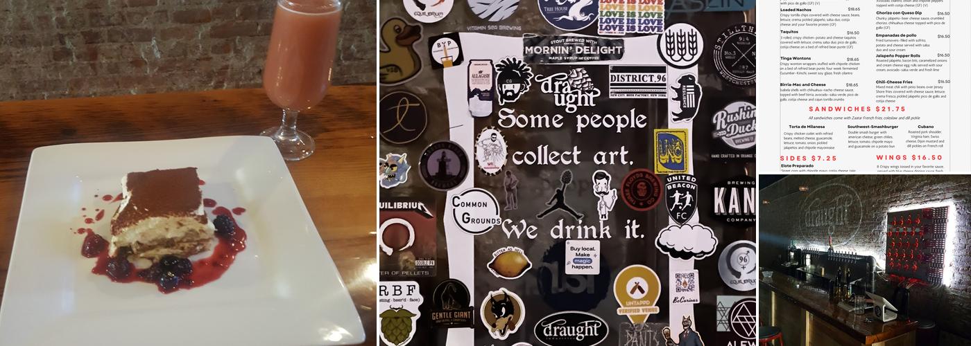 Draught Industries Menu