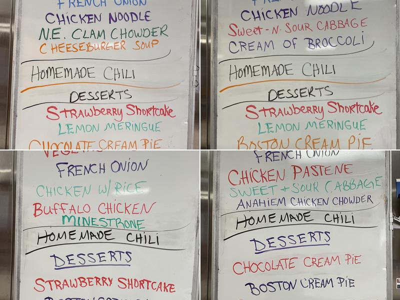 Poopie Di Manno's Lunch Inc Menu