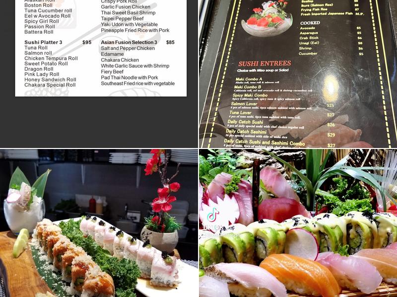 Chakara Sushi & Bar Menu