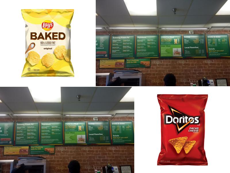 Subway Menu