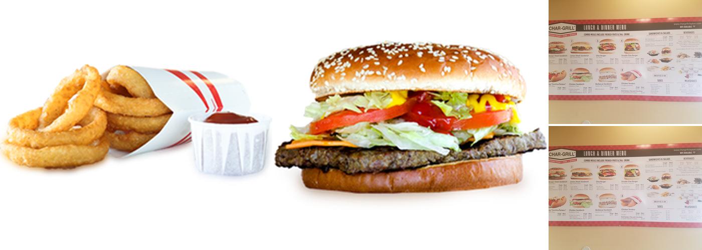 Char-Grill Menu