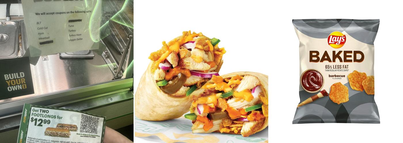 Subway Menu