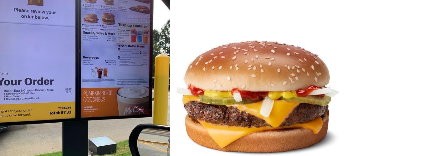 McDonald's Menu
