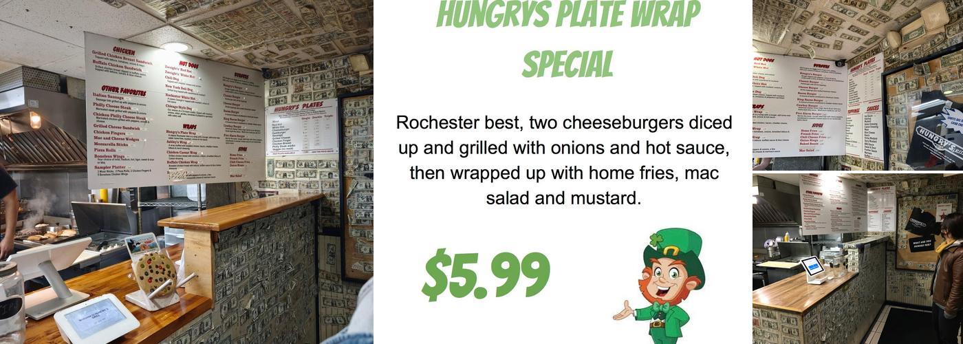 Hungry's Grill Menu
