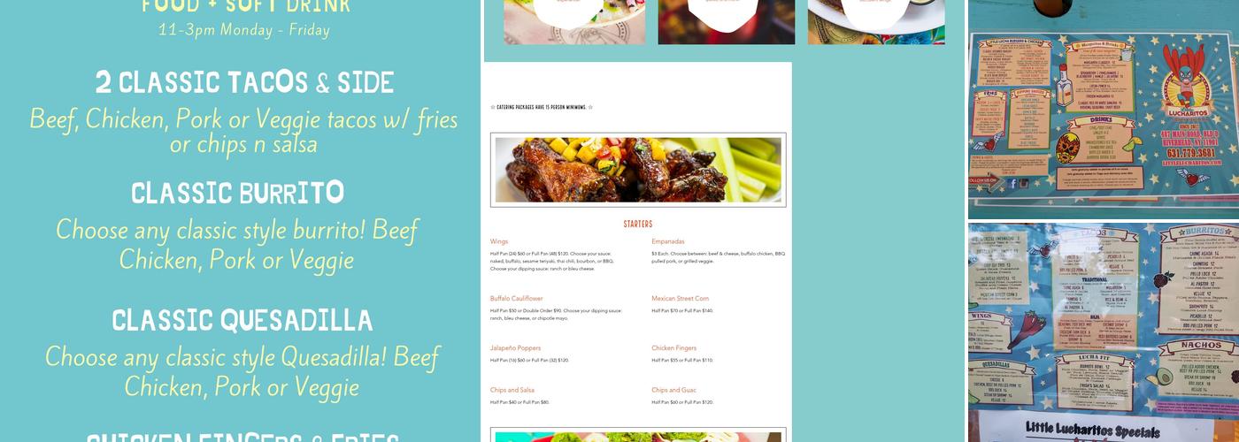 Good Jujus & Little Lucharitos Menu