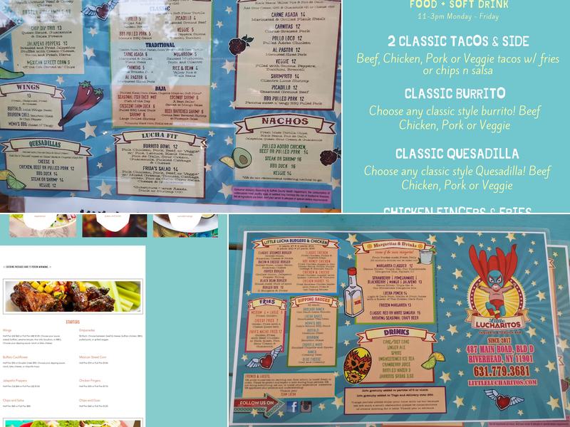 Good Jujus & Little Lucharitos Menu
